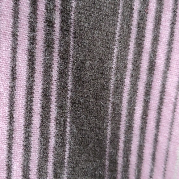 ALLUDE PREMIUM CASHMERE ASSYMETRICAL PONCHO CREAM BROWN SZ SMALL - Picture 6 of 10